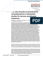 Mustapha Et Al. (2020) - Heavy Metals Removal