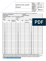 Template Freezer Temperature Record Form - FR