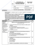 Matriz de Instrumento de Ev. Qim. 2022-2023