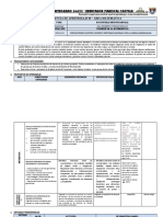 Experiencia de Aprendizaje 05 4to Matematica 2022