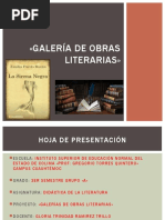 Galerías de Obras Literarias