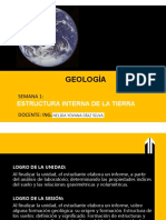 Geología: Estructura Interna de La Tierra