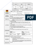 Lesson Plan Yr 6 Week 3 at 2017