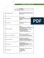 Spectrum Health and Safety Action Plan