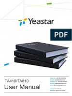 Ta410 Ta810 User Manual en