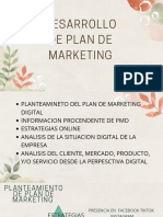 Desarollo de Plan de Marketing