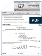 Corrigé D'examen - Systèmes Multivariables