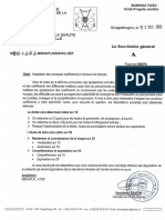 Adaptation Des Nouveaux Coefficients À L'épreuve de Français