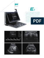 E1 Ultrasound Brochure Sonoscape