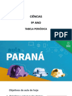 9 Ano - 7,8 - Tabela Periódica