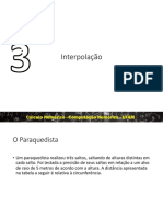 Unidade 3 - Polinômios Interpoladores