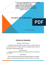 Teoría de Errores