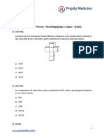 Geometria Espacial Prisma Paralelepipedo Cubos Facil