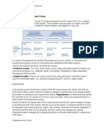 ITEC54 - System Integration and Architecture 1 - System Development Life Cycle&System Integration Planning & Process