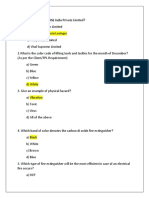 H&S Day Quiz Q&A