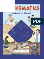 Mathematics Textbook For Class 9 by NCERT