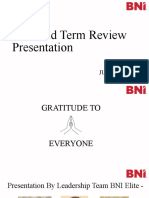 BNI Mid Term Review Presentation: JULY 5, 2022