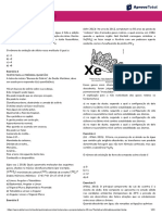 Exercicios Moléculas e Propriedades