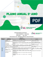 Plano Anual 5º Ano BNCC