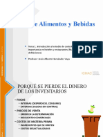 Tema 2. Introducción Al Estudio de Control de Costos y Su Importancia en Hoteles y Restaurantes (Marco Teórico y Definiciones)