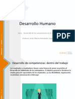 Tema 4. Desarrollo de Las Competencias en El Trabajo