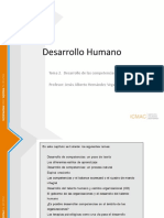 Tema 2. Desarrollo de Las Competencias