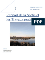 Rapport de TP Et La Sortie de Terrain