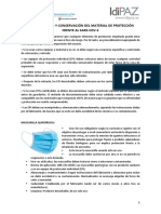 Manual de Uso y Conservación Del Material de Protección Idividual