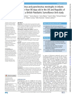 Enterovirus and Parechovirus Meningitis in Infants