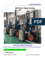 SMW-400 Plastic Pulverizer