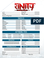 Trinity Continuum - Character Sheet