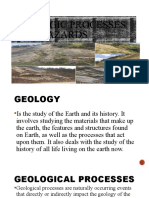 Geologic Processes and Hazards