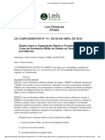 2 - Lei Complementar 111 2018 de Amapá AP