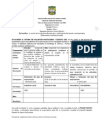 Plan de Mejoramiento - Octavo - (Primer Período) - Sociales - 2022