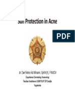 Sun Protection in Acne, Dr. Dwi Retno Adi Winarni