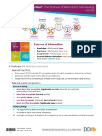 The Science of Behavioral Interviewing Job Aid PDF