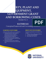 Module 06 - PPE, Government Grants and Borrowing Costs