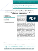 Magnetic Resonance Tractographyas A Method of Choice For Neuroimaging in Ocular Ischemic Syndrome Against The Background of Hypertension