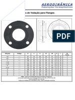 Junta de Vedação para Flange