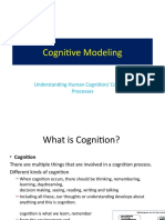 Cognitive Frameworks