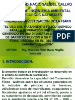 Proyec Inv El Uso Del Trat FQ para en Trat de Eflu Ind de Pint y Barn-Expos 30.05.2016