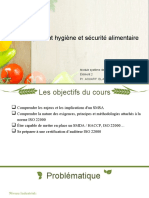 Management Hygiène Et Sécurité Alimentaire