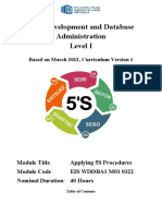 Module 01 Applying 5S Procedures Remedan