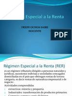 Regimen Especial A La Renta MYPE