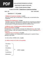 Corrige Type Pharmacocinetique