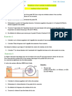 1BAC Rotation D'un Solide Indéformable Exercice Seri N1