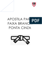 Apostila para Faixa Branca Ponta Cinza