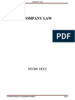 Company Law Notes