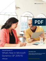 Microsoft Dynamics GP 2016 R2 WhatsNew