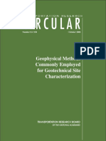 Geophysical Methods Commonly Employed Fo